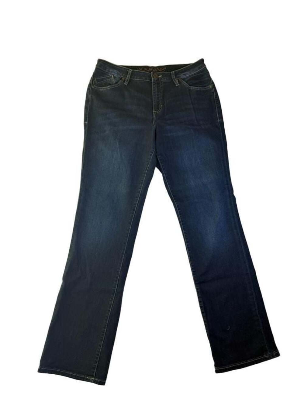 Jag Jeans Mid Rise Straight Leg Dark Wash Denim Jeans Size 16